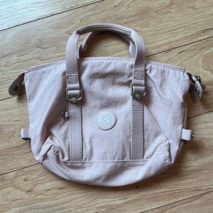 Used Light pink Kipling handbag